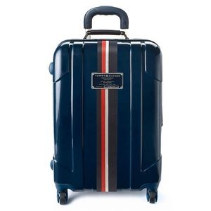 Tommy Hilfiger Lochwood 21" Hardside Carry-On Luggage Suitcase in Navy Blue